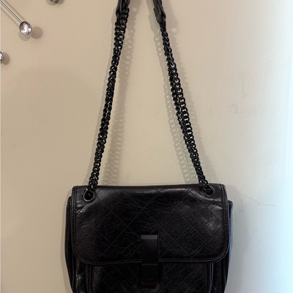 Black Faux Leather Shoulder Bag Aldo - Picture 6 of 9